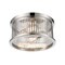 Z-Lite Camellia 2 Light Flush Mount, Polished Nickel & Polished Nickel 334F2PN - alternate 2